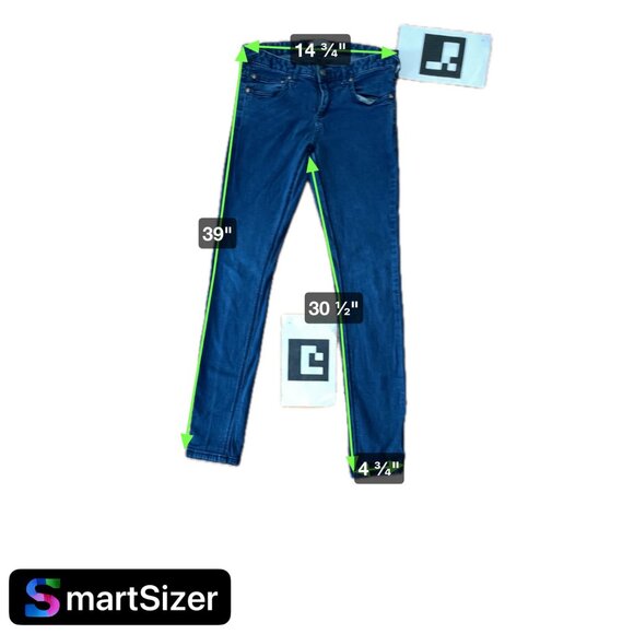 Urban Pipeline Jeans Boys Blue Denim Size 16 Adjustable Waist - Picture 7 of 7